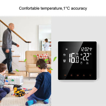 AVATTO WiFi Smart Thermostat,16A Electric Floor Heating 3A Water/Gas Boiler Temperature Remote Controller For Tuya Google Home Apsilon