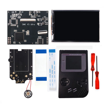 HISPEEDIDO For GameBoy DMG V5 IPS High Brightness Backlight LCD Ultra kits RIPS IPS LCD screen Mod For Game Boy DMG Classic menu Apsilon