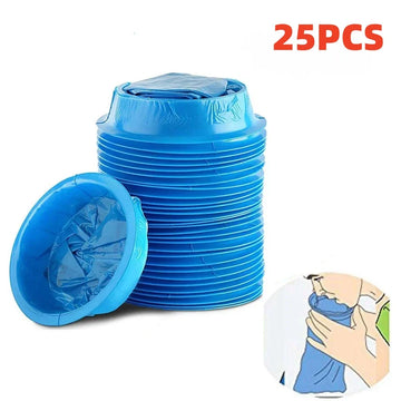5-25Pcs 1000ML Portable Disposable Travel Car Airplane Motion Sickness Nausea Vomit Cleaning Bag Clean Eco-Friendly Plastic Bag Apsilon