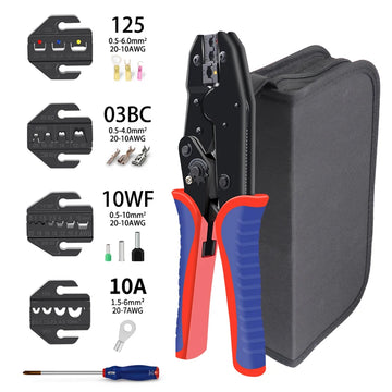 Pre Insulated Terminal Crimping Pliers Kit HS-30J HS-40J Clamp Cover/Multifunctional Brand Carbon Steel Crimping Pliers Apsilon