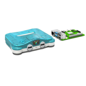 Retroflag N64Pi Case with Dual USB Ports, SD Card Storage, Safe Shutdown and Reset for Raspberry Pi5 Game Accessories Apsilon
