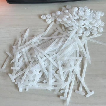 Universal Nylon Cable Tie Buckle Auto Fastener Screw Replacement Clip Car Fender Trunk Engine Guard Panel Wire Management Secure Apsilon