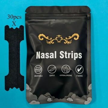 30pcs Enhanced Adhesion Sports Nasal Strips – Breathable & Comfortable Design,Suitable for Sports & Sleep Apsilon