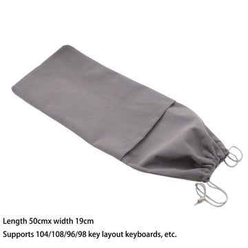 Keyboard Storage Bag Dustproof Storage Case 61/64 Keys 68 Keys /75 /87 Keys /98/108 Keys Mechanical Keyboard Protection Cover Apsilon