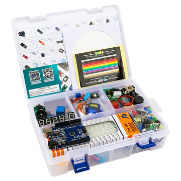 KUONGSHUN STEM Complete Starter Kit For Arduino UNO R3 Starter Kit Electronics Projects Support Programming Apsilon