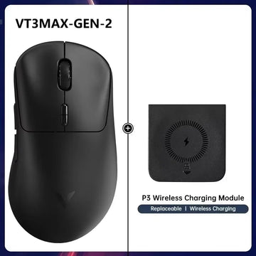 Rapoo VT3 GEN-2 Wireless Gaming Mouse 53g Lightweight 8KHz Polling Rate 26000DPI 10 Programmable Buttons Optical Sensor Apsilon