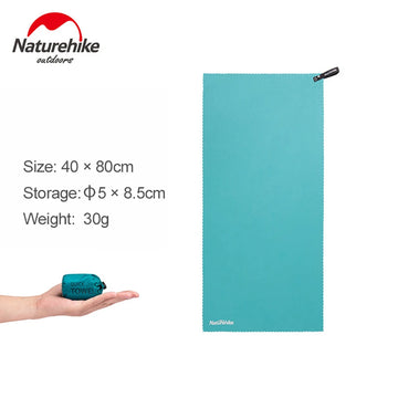 Naturehike Quick Drying Absorbent Bath Towel, Backpacking Hiking, Swimming Towel Compact Travel, Breathable Beach Gym Yoga Towel Apsilon
