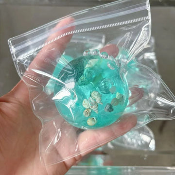 Adult Squishy Ocean Stress Balls Autism Sensory Toys for Stress And Anxiety Relief Maltose Water Ball Fidget Toys Bulk Gift Apsilon