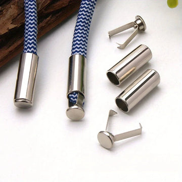 10pcs Heavy Duty Cord Locks Adjustable Metal Clips Secure Fastening for Shoelaces Bags Hoodies DIY Crafts Organizing Cables Apsilon