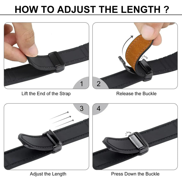 Leather+Silicone Strap For Apple Watch Band Ultra 49mm 44mm 45mm 41mm 46mm 40mm 42mm Magnetic Bracelet iwatch Series 10 9 8 7 6 Apsilon