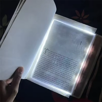 1Pc LED Flat Panel Night Vision Reading Light Eye Protection Reading Light Student Night Light Creative LED Book Eye Care Light Apsilon