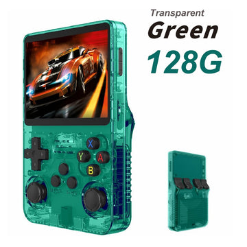 BOYHOM 256G/128G/64G R36S ARKOS 2.0 Retro Handheld Game Console 3.5'' IPS screen,Portable Pocket Game Player for  children gift Apsilon