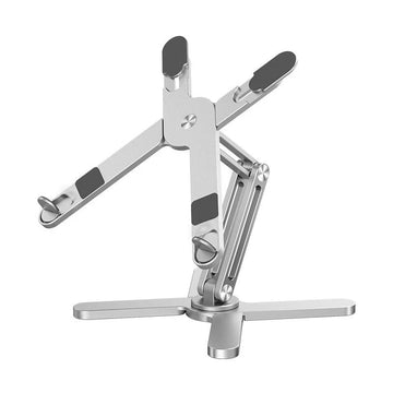Foldable Laptop Stand 360°Rotation Notebook Table Aluminum Alloy Holder Portable Book Tablet Bracket with Heat Dissipation Apsilon