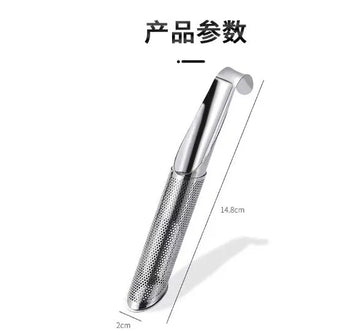 Portable Home Tea Accessories Filter Stainless Steel Tea Maker Piping Design Tea Spoon Brewer Long Handle Metal Creative Cup Apsilon