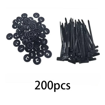 Cable tie buckle fixed through the core nail cable tie buckle mudguard fender inner lining trunk buckle Apsilon