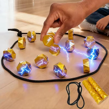 Party Game Magnetic Stone Game Interactive Magnetic Board Strategy Game, Suitable for Families, Children, and Adults High Quality, the Longest Side Is 3.4cm (Version Upgrade, the Outer Packaging Comes in 2 Random Styles) Apsilon