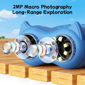 Microscope and Telescope 2 in 1Children's optical educational toys 2MP HD Camera Microscope 1000x magnification Christmas Gifts Apsilon