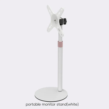 Keepro Portable Monitor Stand Height Adjustable Vesa Monitor Tablet Stand Free Standing Low Profile Desk Mount Monitor Support Apsilon
