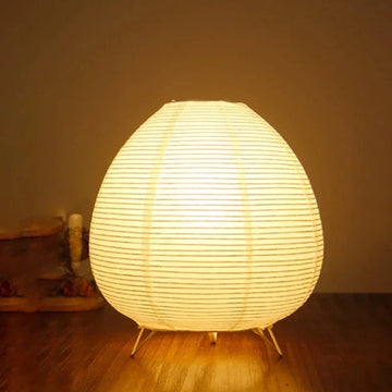 Japanese Lantern Led Table Lamp Living Room Bedroom Bedside Rice Paper Lights Study Homestay Art Creative Decor Table Lights Apsilon