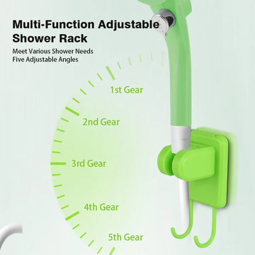 Camping Shower Pump RV Outdoor Shower Kit Camp Shower w/Full Screen Intelligent Digital Display Adjustable 6000mAh Shower Kit Apsilon