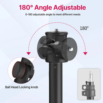 Ulanzi MT-79 2M Portable Universal Tripod Aluminum Alloy Lamp Holder Support LT028 Fill Light Lightweight Camera Action Camera Apsilon