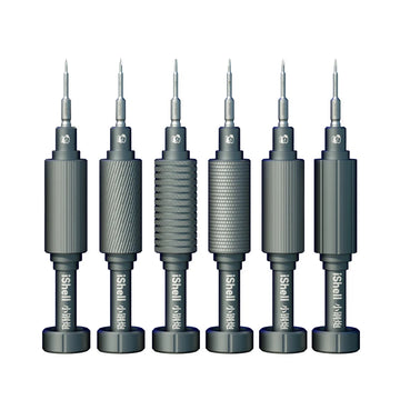 6in1 Mechanic IShell MAX High Hardness Precision Screwdriver Plum blossom cross for IPhone bottom Internal disassembly tools Set Apsilon