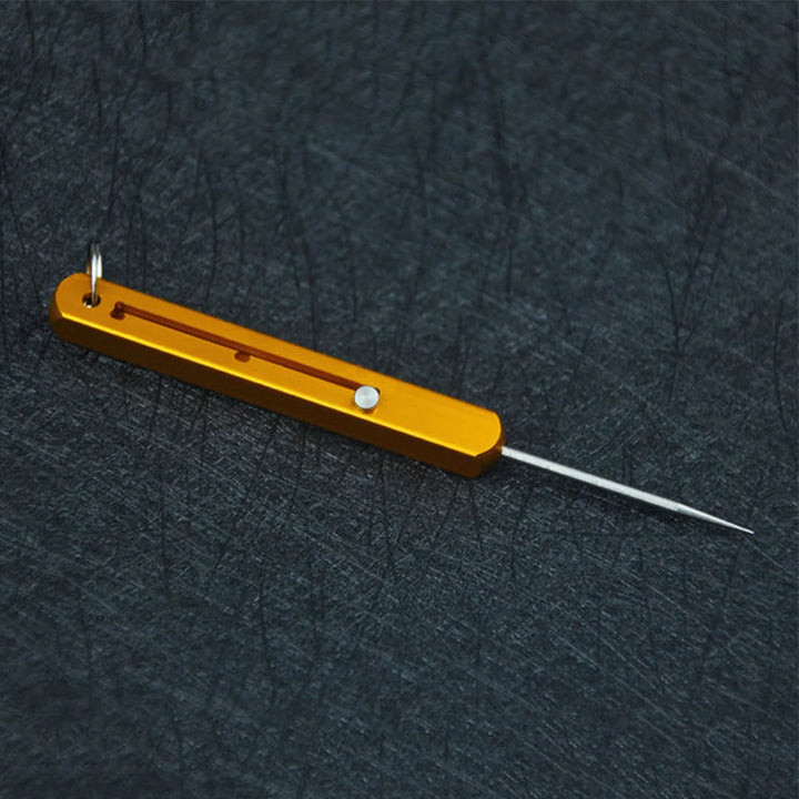 Portable Titanium Toothpicks Three Gear Adjustment Reusable Toothpicks Metal Teeth Picks Versatile Fruit Picker Apsilon