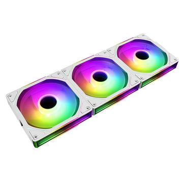 TEUCER JM-1 ARGB Fan 3 in 1 RGB Mirror Cycle Light Effect 800-2000RPM PWM Water Cooling 360mm  PC Cooler Fan Kit Apsilon