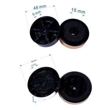 4pcs/set HIFI Audio Speaker Amplifier Anti-shock Absorber Feet Pads Isolation Stand Crab Claw Clamp Bracket For Camera Tripods Apsilon