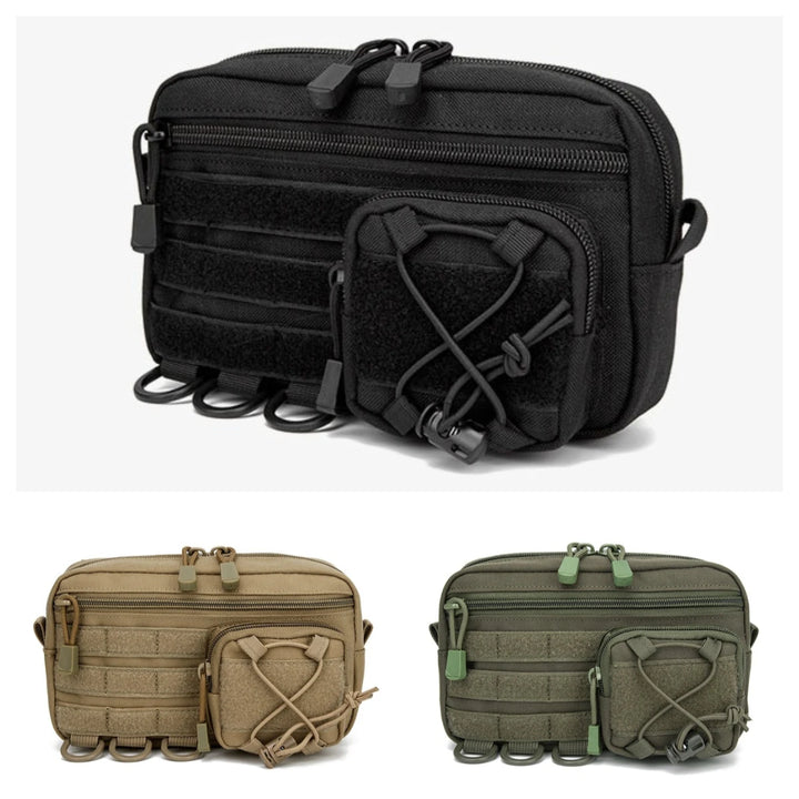 Jarhead EDC-organizertasje van nylon met MOLLE-bevestiging