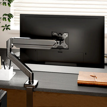 Universal Single Monitor Bracket Up To 32 Inches And 19.8 Lbs Per Screen Computer Desk Mount Stand Adjustable Computer Bracket Apsilon