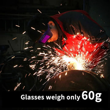 Solar Powered Welding Helmet Auto Darkening Welding Goggles LCD Welder Glasses for TIG MIG MMA Plasma Welder Glasses Apsilon