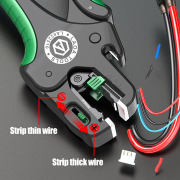 LAOA Multifunctional Fast Fully Automatic Wire Stripping Pliers Cable Cutting Nippers Adjustable Electrician Pliers Apsilon