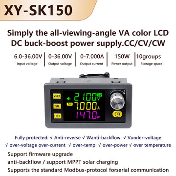 SK60/SK120/SK150 DC Buck Boost Converter CNC Adjustable Regulated Laboratory Power Supply Constant Voltage Current Module Apsilon