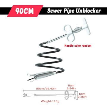 90/160/200/300cm Sewer Pipe Unblocker Snake Spring Pipe Dredging Tool Kitchen Bathroom Sewer Cleaning Tool Kitchen Accessories Apsilon