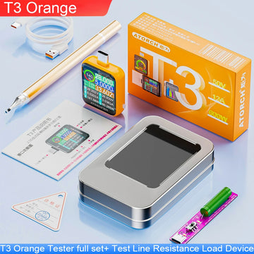 T3 Touch Control Gravity Sensor Digital Voltmeter Ammeter High Precision Power Capacity USB Tester for Type C Phone Charger Apsilon
