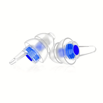 HUAK High Fidelity Silicone Ear Plugs for Noise Cancelling Washable Reusable Musicians Motorcycles Sleeping Work, Study, Swim Apsilon