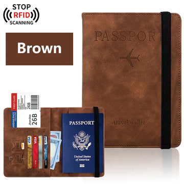 Passport Holder for Travel Essentials  Passport Wallet Cover Case for Travel  Accessories,Passport Book Holders for Women/Men Apsilon