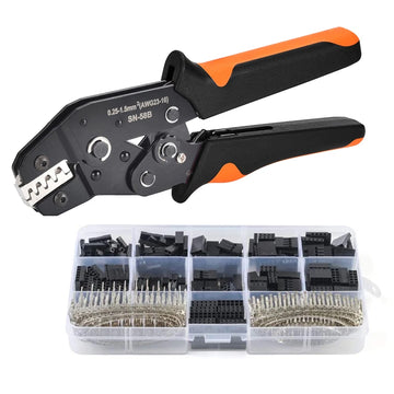 DuPont Terminals Crimping Tools SN-58B Plier Set XH2.54 SM Plug Spring Clamp For JST ZH1.5 2.0PH 2.5XH EH SM Boxed Connector Kit Apsilon