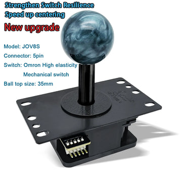 Qanba Gravity Mechanical Arcade Joystick Shafts Silent Lever JOV8S JCV8 Joystick Arcade Accessories Quick DIY Parts Apsilon