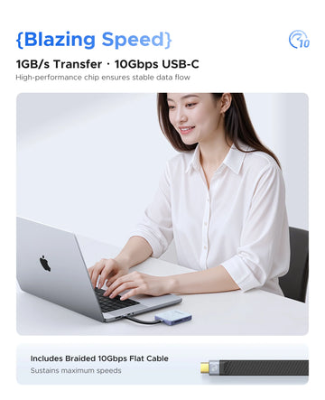 ORICO Magnetic M.2 2230/2242 NVMe SSD Enclosure for iPhone 4K ProRes Recording ith SD/TF 3.0 Card Reader PD100W Charging Port Apsilon