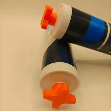 6Pcs Reusable Tube Plugs with Threaded Sealing Caps for Standard Caulking Tubes, Effectively Prevent Glue Drying and Deformation Apsilon