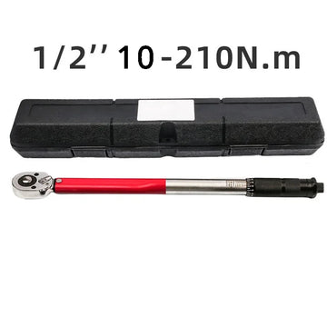 10-210N.m Torque Wrench 1/2"  Precise Reversible Ratchet Torques Key Professional Bicycle Motorcycle Car Automotive Tool Apsilon