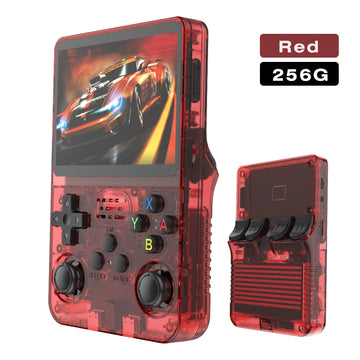 BOYHOM 256G/128G/64G R36S ARKOS 2.0 Retro Handheld Game Console 3.5'' IPS screen,Portable Pocket Game Player for  children gift Apsilon
