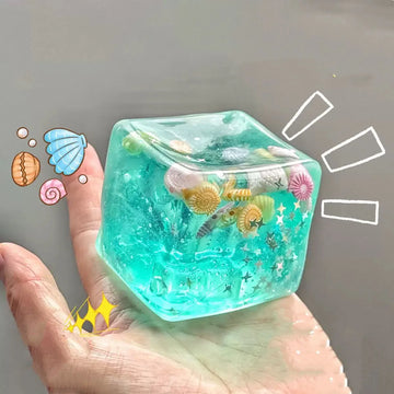 Adult Squishy Ocean Stress Balls Autism Sensory Toys for Stress And Anxiety Relief Maltose Water Ball Fidget Toys Bulk Gift Apsilon