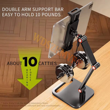 Portable Monitor Stand for 12”- 17.3" 360° Adjustable Swivel Bracket Tablet Holder Compatible with Tablet Desktop Clamp Stand Apsilon