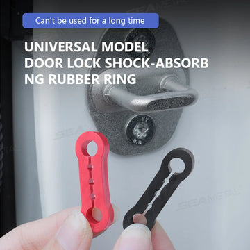 SEAMETAL Car Door Shock Absorber Universal Car Door Buckle Soundproof Deadener Damper Cushion Anti-Vibration Buffer Pad Apsilon