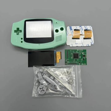 GBA IPS LCD No Cut Shell Required Easy to Install 2.9' IPS High Brightness LCD and Shell Kit for GameBoy Advance GBA Apsilon