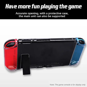 Suitable For Nintendo Switch High Transparency Pc Protective Case Game Console Handle Full Package Ultra Thin Split Protective Apsilon