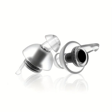 HUAK High Fidelity Silicone Ear Plugs for Noise Cancelling Washable Reusable Musicians Motorcycles Sleeping Work, Study, Swim Apsilon
